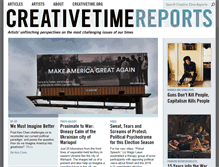 Tablet Screenshot of creativetimereports.org